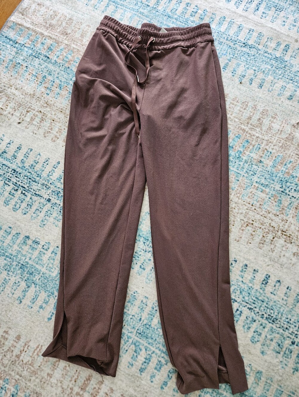 Joie Women's Cropped Drawstring Ankle Pants in Deep Brown